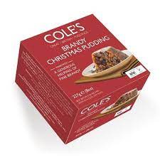 Cole's Brandy Christmas Pudding 227g