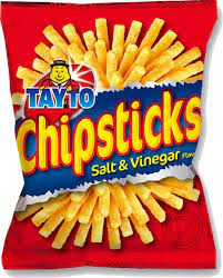 Tayto Chipsticks Salt & Vinegar 33g (best by 21st Feb)