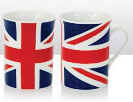 Union Jack Wavy Lippy Mug