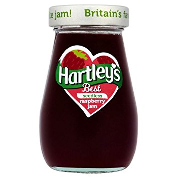 Hartley's Raspberry Seedless Jam 340g