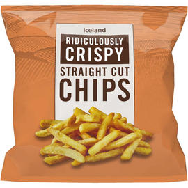 Iceland Ridiculously Crispy Straight Cut Chips 1.2kg (2lb ship weight)