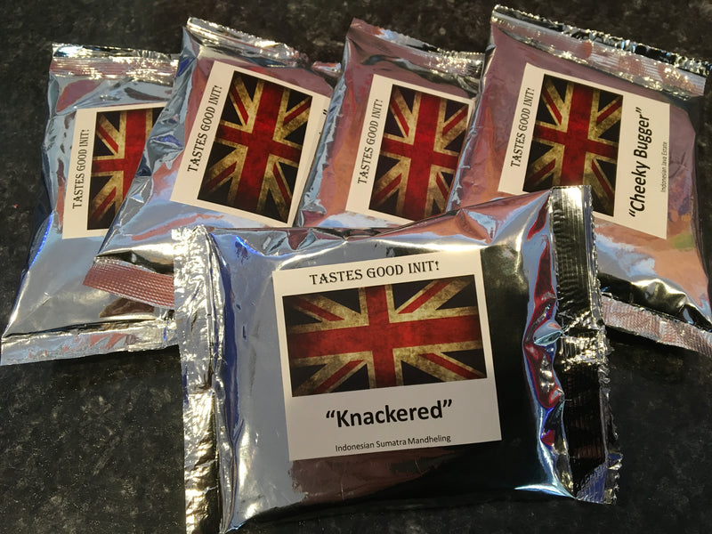 Taylor's Coffee Company Ground Coffee "Knackered" 2oz (60g) Sample pack