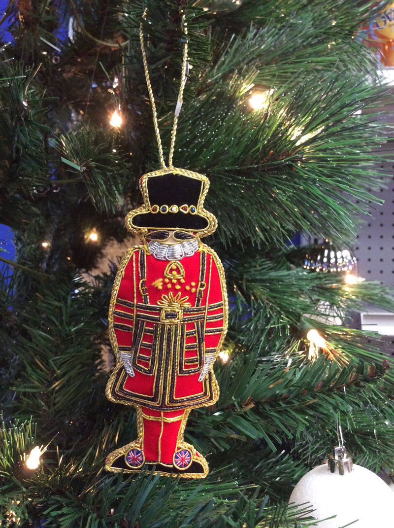 #3 Tinker Tailor Beefeater Christmas Ornament.