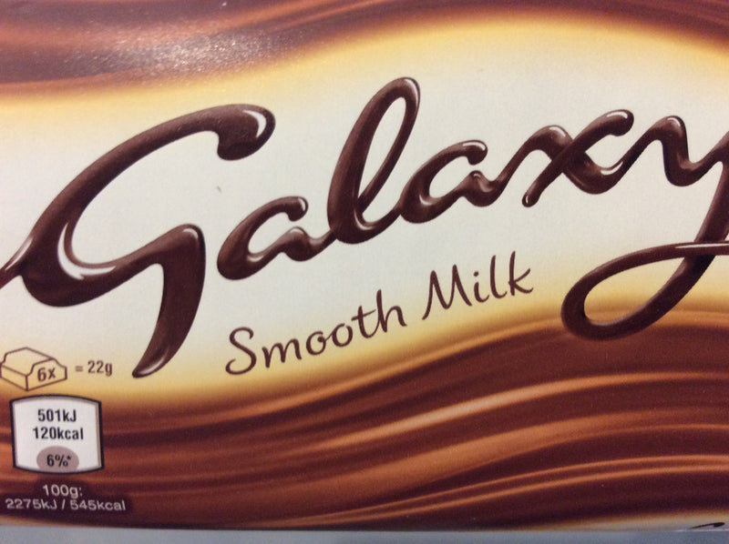 Galaxy Smooth Milk 100g Bars