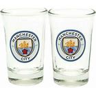 Manchester City FC 2pk Shot Glasses