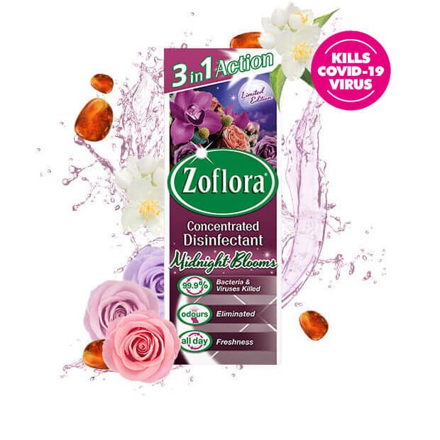 Zoflora Midnight Bloom Concentrated Disinfectant 120ml