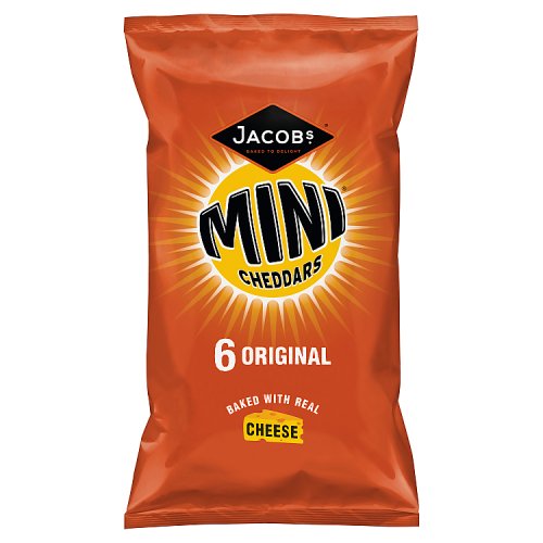 Jacobs Mini Cheddars 6 pack 150g