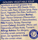 Batchelors CupaSoup Golden Vegetable