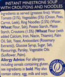 Batchelors CupaSoup Minestrone with croutons